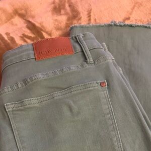 Judy Blue Sage Green Jeans NWOT